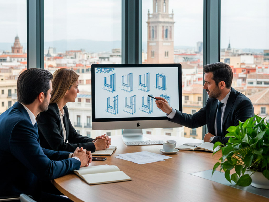 Formulario online para solicitar presupuesto de ventanas PVC y aluminio en Dacsa Proline