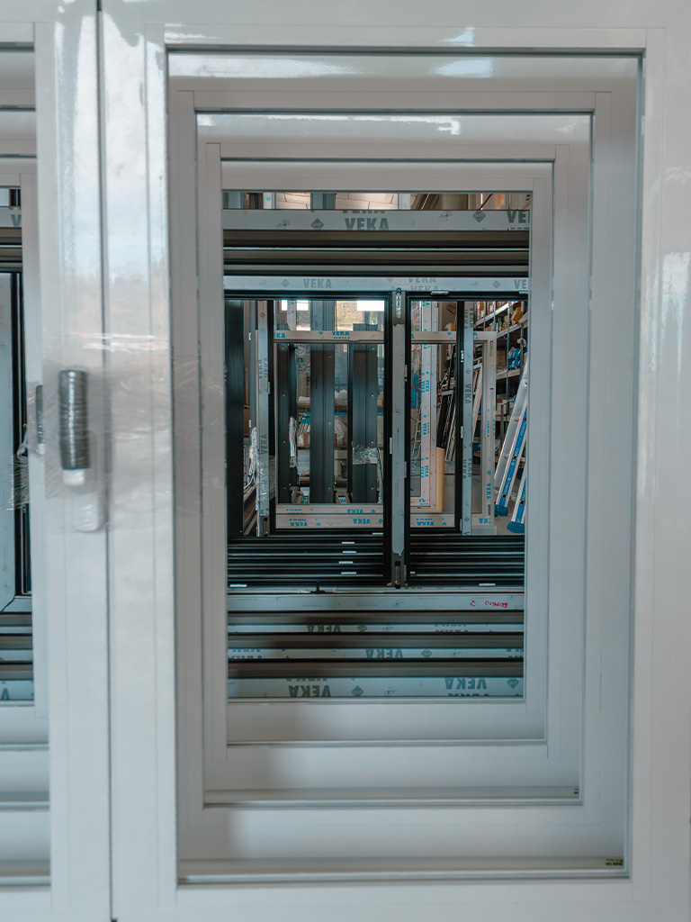 Ventanas de PVC VEKA instaladas por Dacsa Proline con acabado blanco
